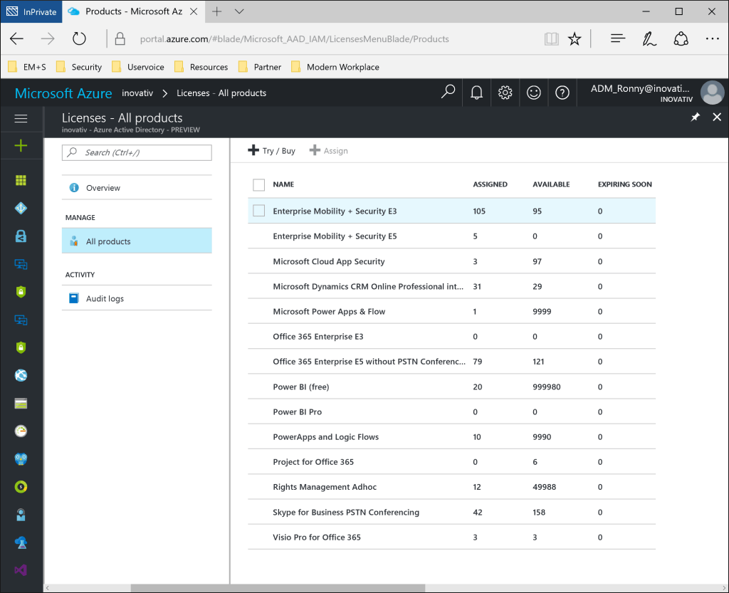 One license solution rule them all Azure AD Group Based Licensing