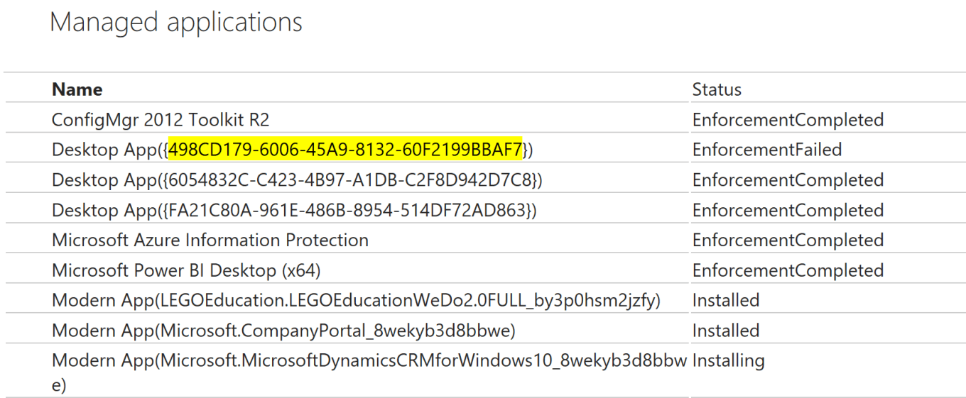 Managed Applications by MDM