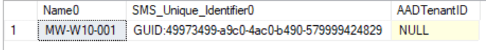 S MS _Lhq»e _Idertf•erO 
A.ADTenantlD 
GUID49973499&04acOb490E7SSS9424829 NULL 